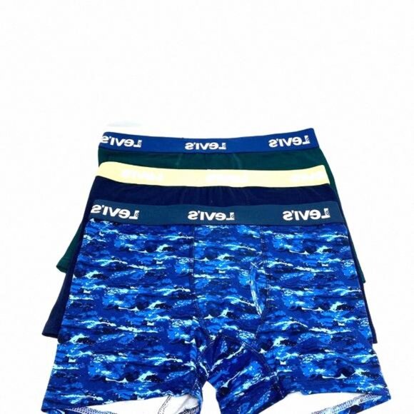 💖MEGA SALE💖 Levi's 3 Pack Men's Size Boxer Brief 0597 37453 Trunks Cotton - Picture 1 of 9